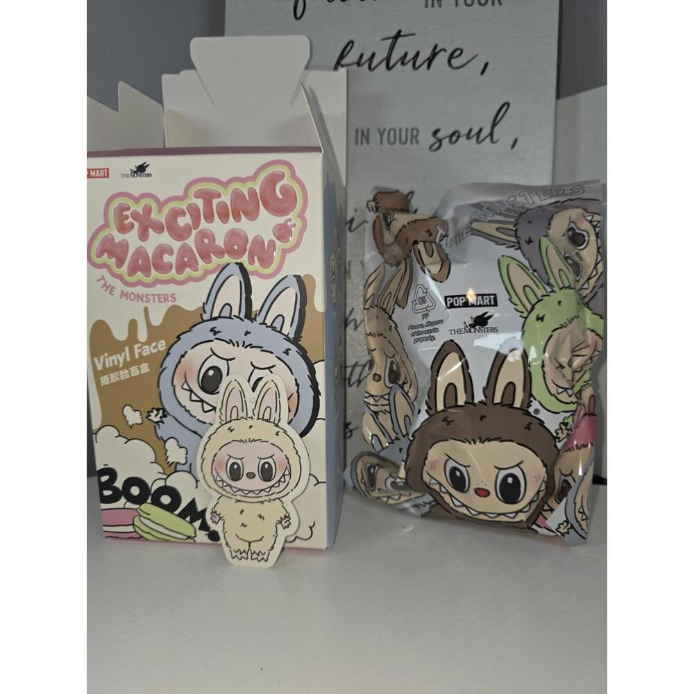 POPMART - LABUBU Exiting Macarons - SOYMILK] - Authentic SEALED (US)